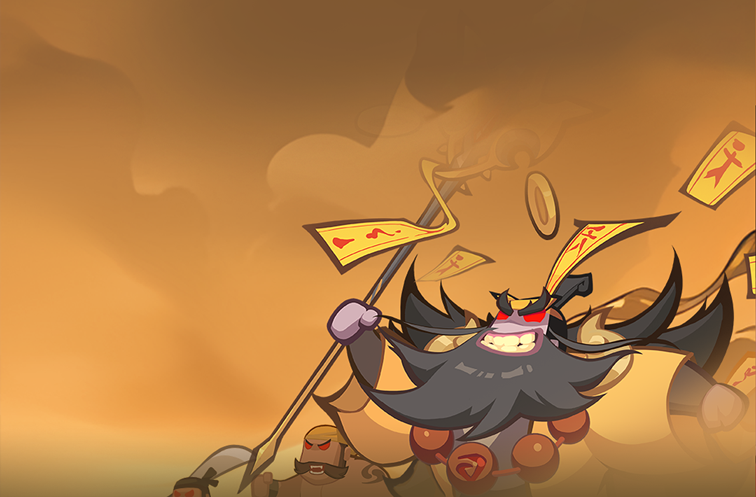 Market scene with lanterns